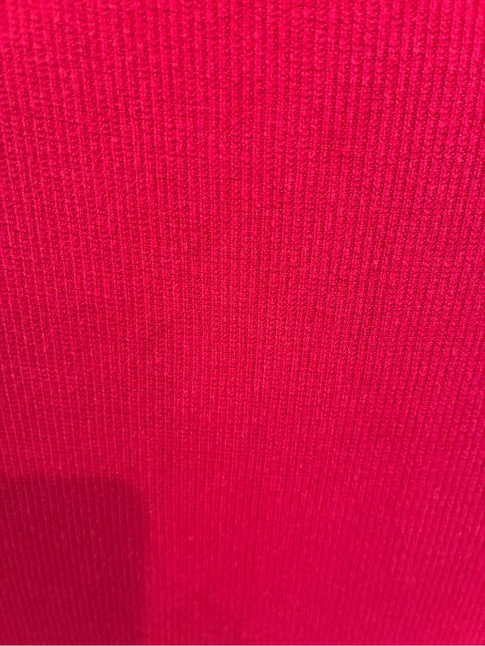 Free People Beach Long Sleeve V-Neck Midi Dress in Hot Pink - Picture 4 of 5